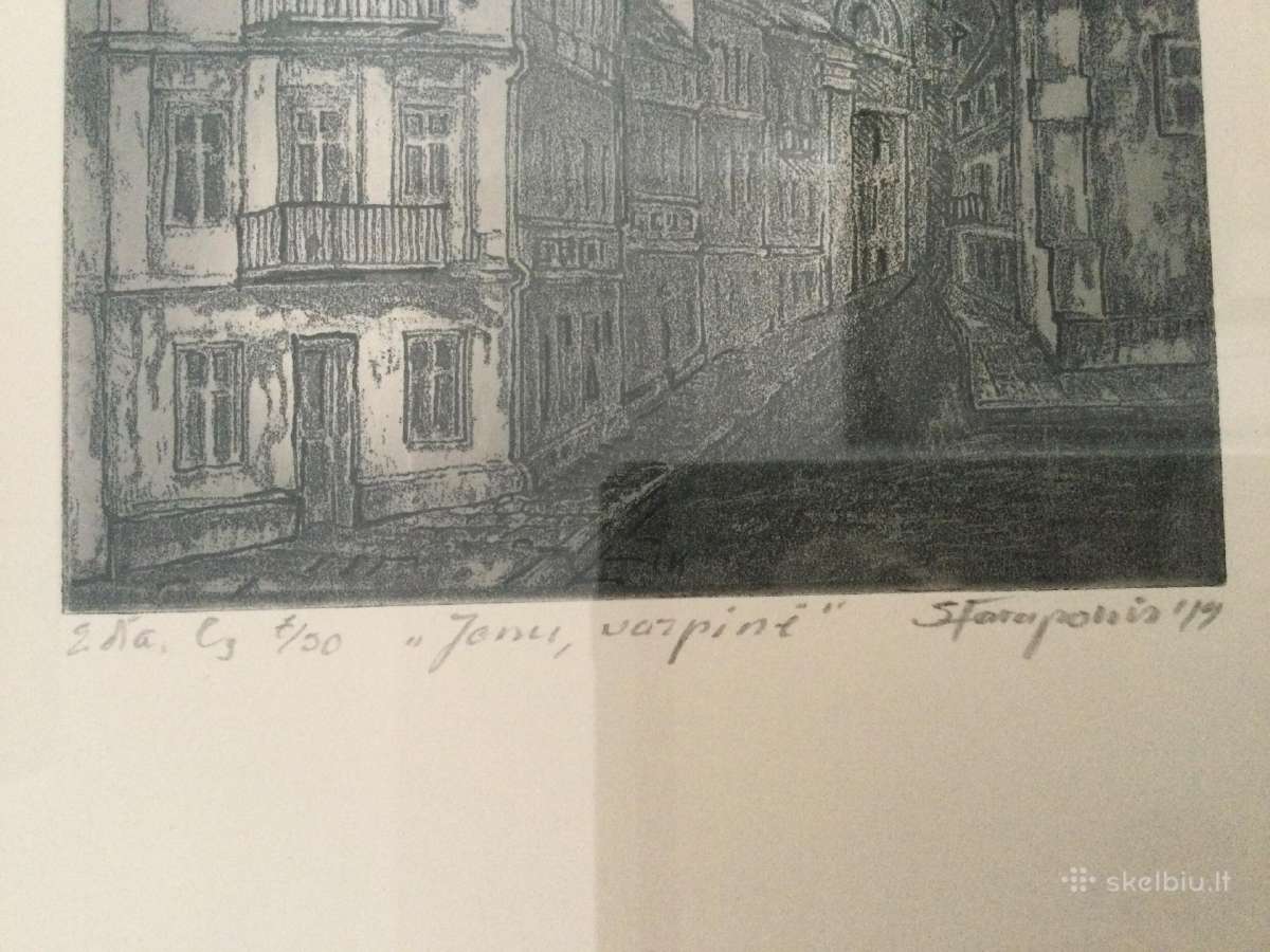Graviūra Vilnius “Jonų varpinė - nuotraukos Nr. 3