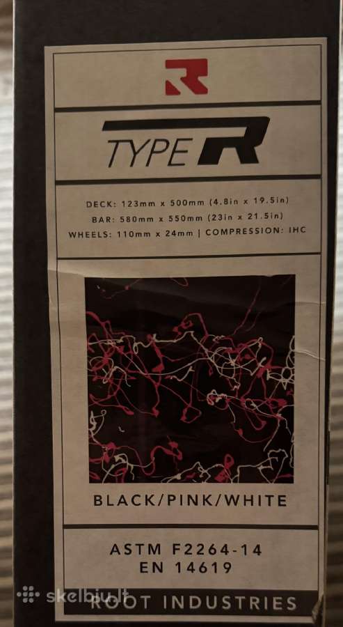 Naujas Triukinis Paspirtukas Root Type R Pro, - nuotraukos Nr. 3