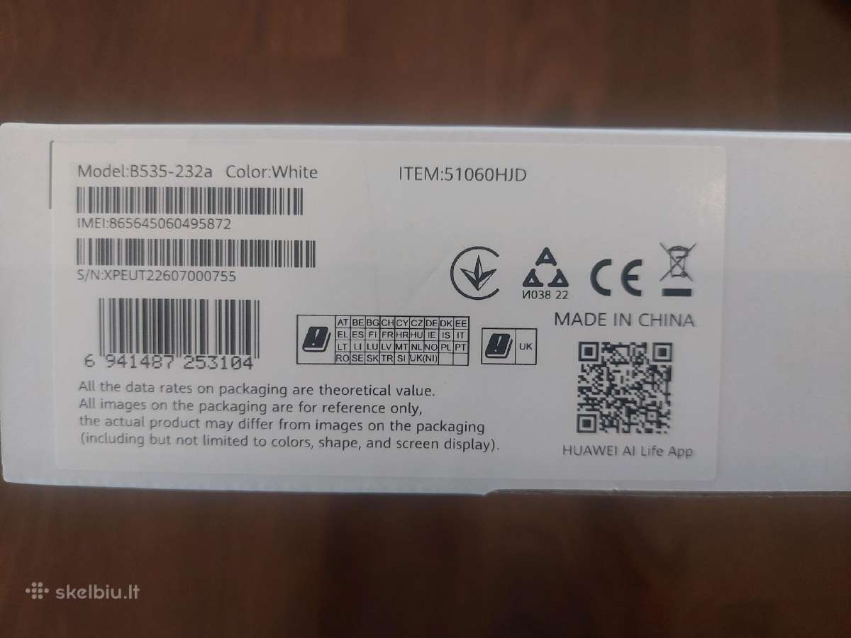Maršrutizatorius Huawei B535-232a 4G - nuotraukos Nr. 3