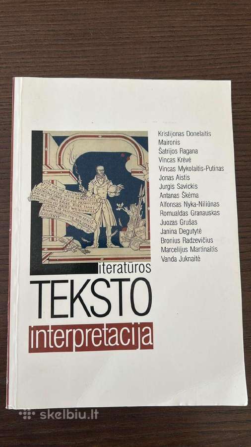 Literatūros Teksto Interpretacija