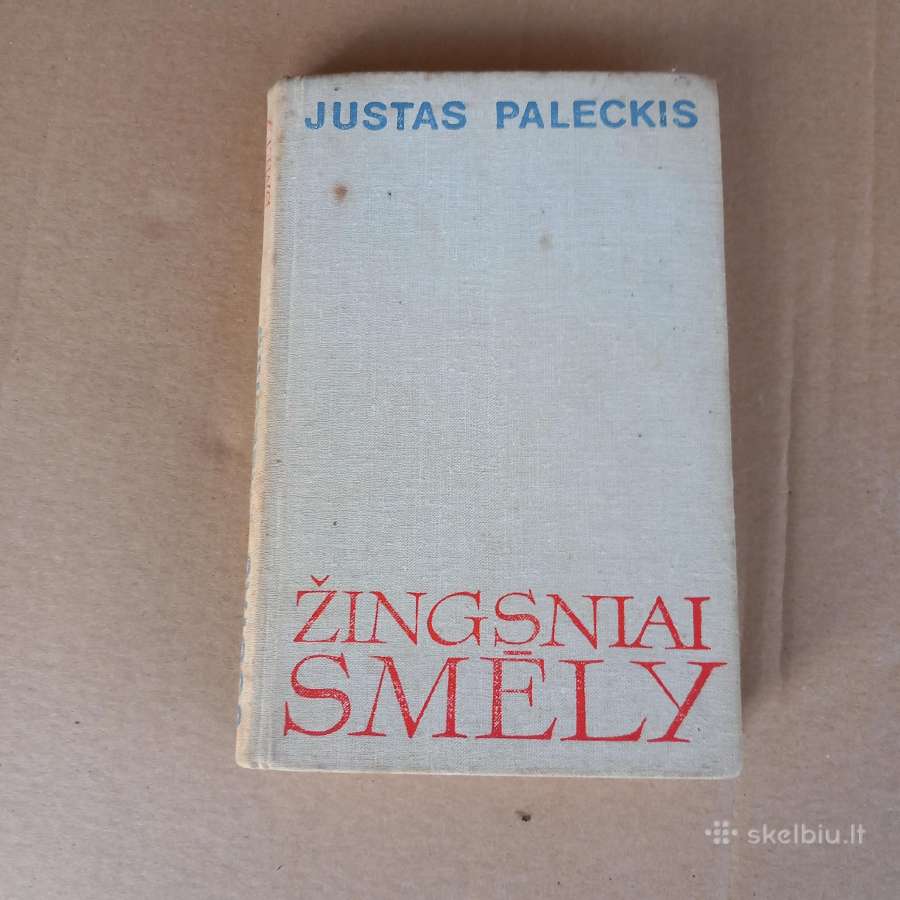 Žingsniai smėly. Justas Paleckis