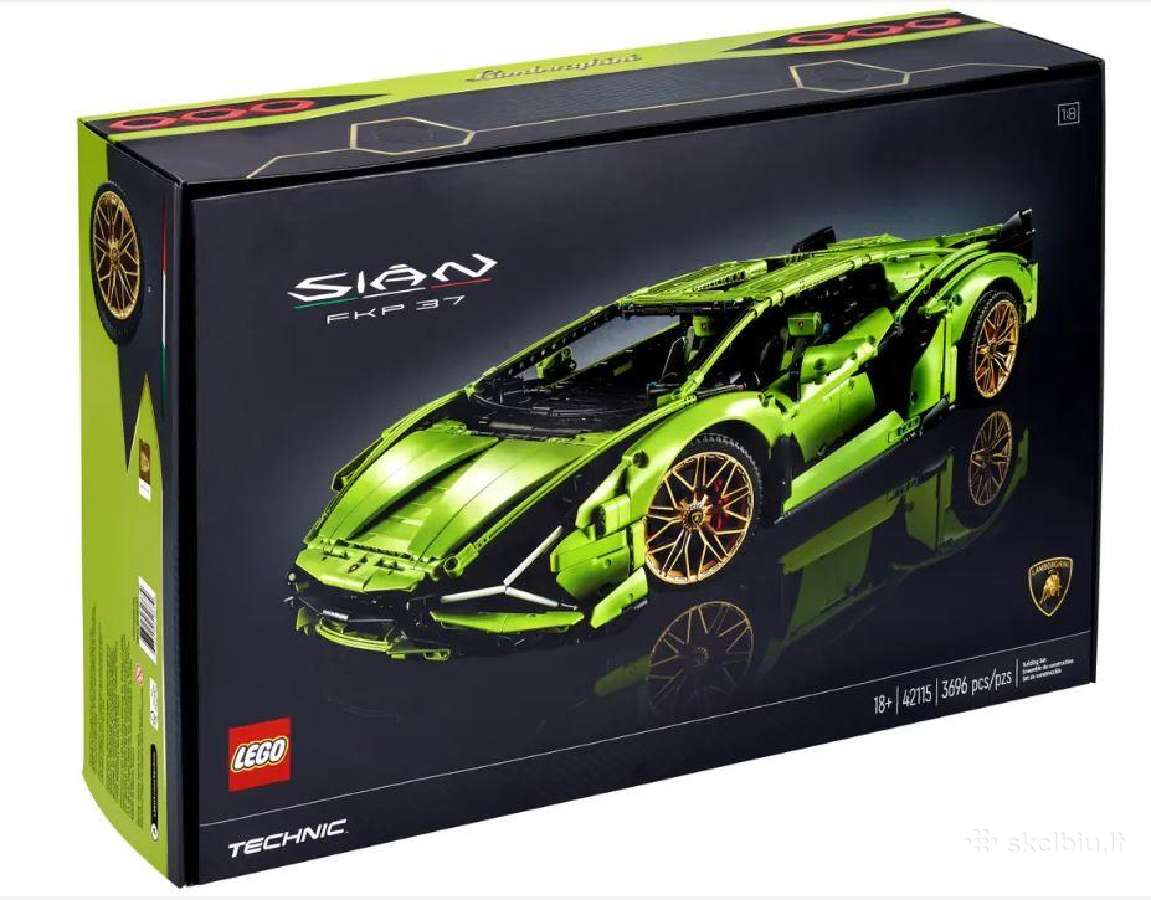 Lego Technic 42115 Lamborghini Sin Fkp 37 naujas