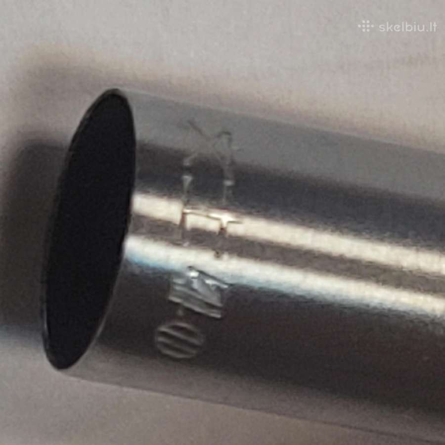 Metalinis (stainless steel) rašalinis parkeris. - nuotraukos Nr. 7