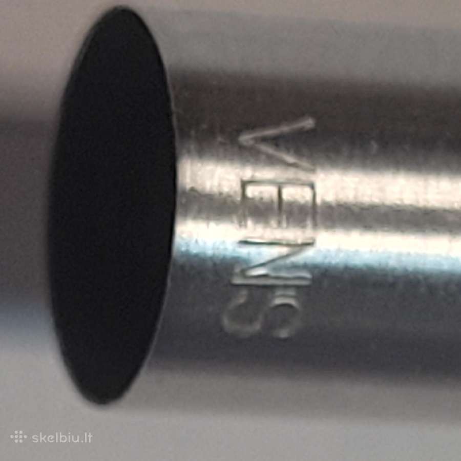 Metalinis (stainless steel) rašalinis parkeris. - nuotraukos Nr. 8