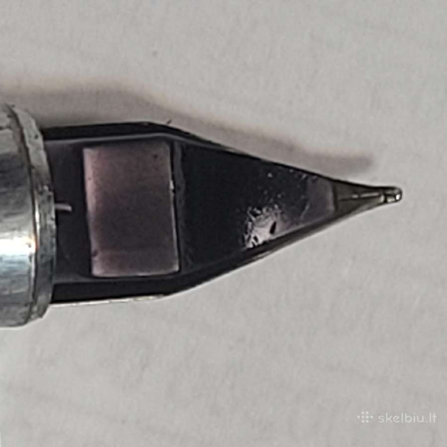 Metalinis (stainless steel) rašalinis parkeris. - nuotraukos Nr. 6