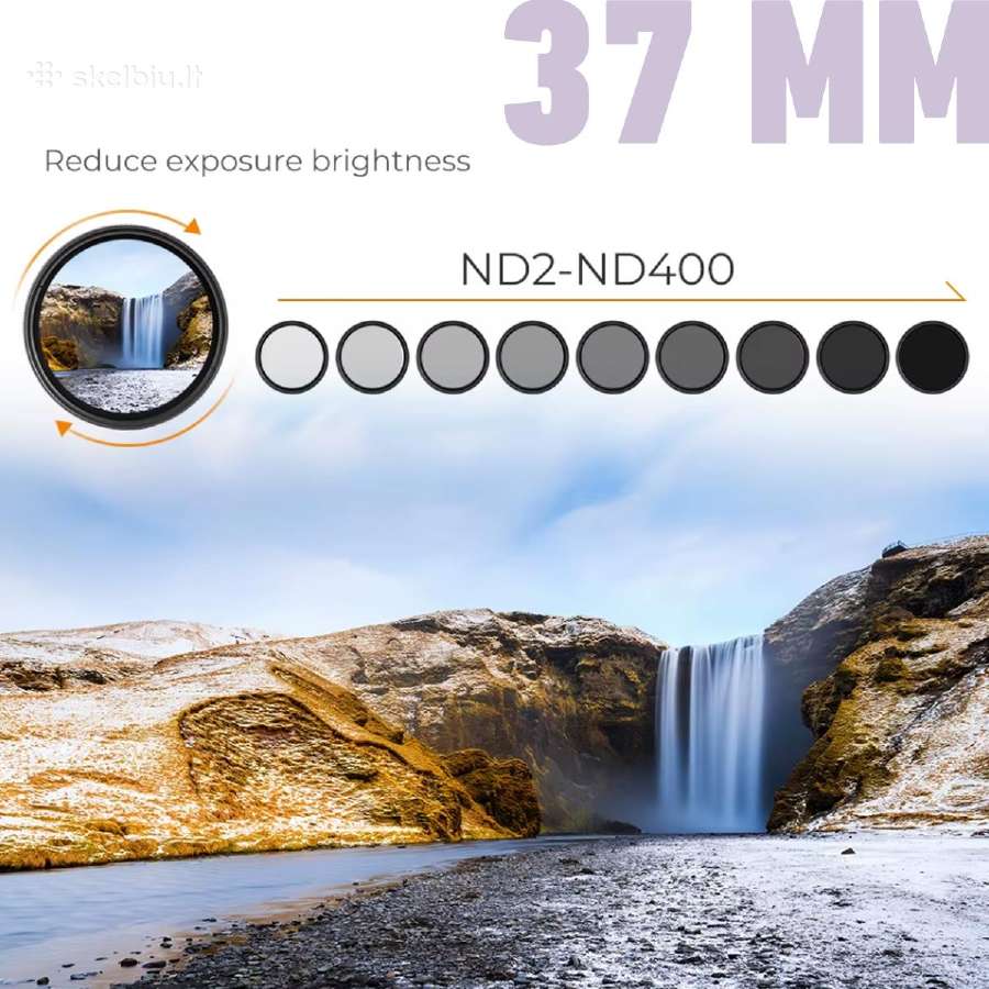 37 mm K&f Concept Variable Nd Filter