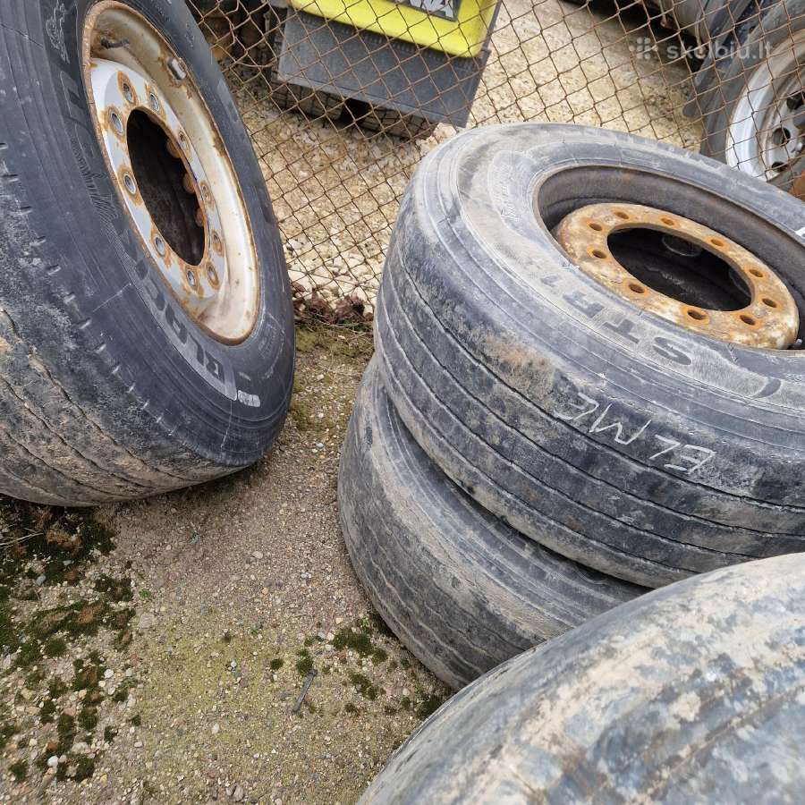 Parduodu padangas su ratlankiais r22.5 - nuotraukos Nr. 15