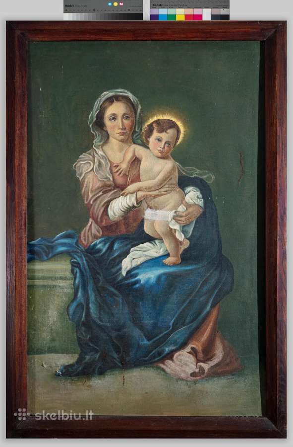 Paveikslas Švč. Mergelė Marija su Vaikeliu Jėzumi