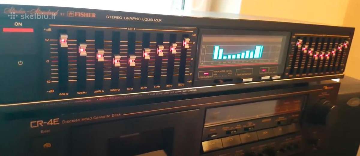 Ekvalaizeriai Marantz Technics Pioneer JVC - nuotraukos Nr. 2