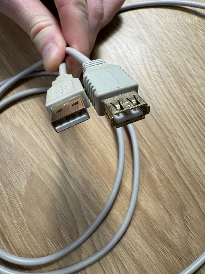 Kabelis Usb 2.0 Type A (male) - Type A (female)
