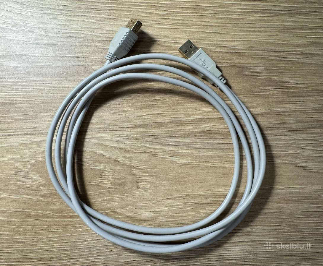 Kabelis Usb 2.0 Type A (male) - Type A (female) - nuotraukos Nr. 2