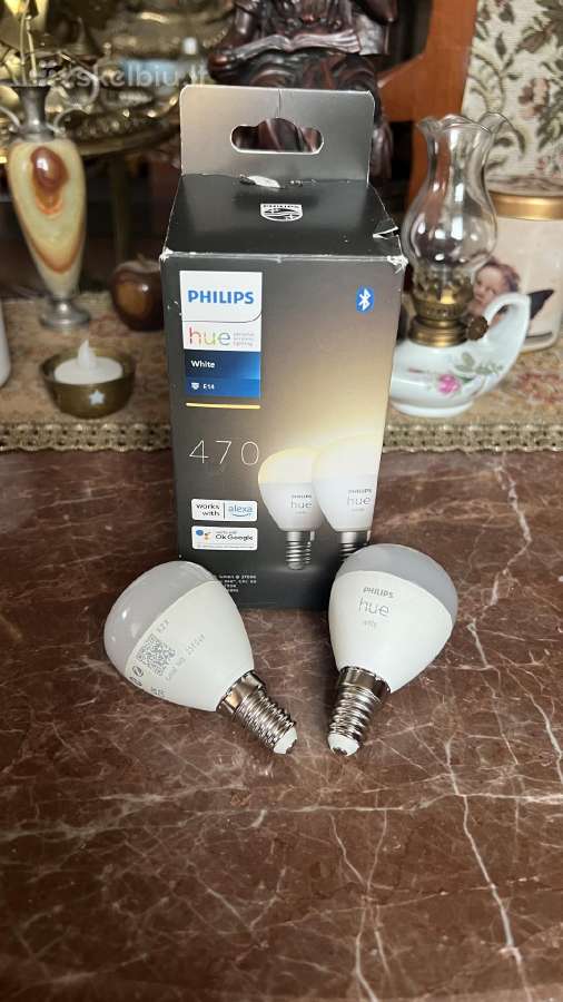 Philips Hue E14 lemputės