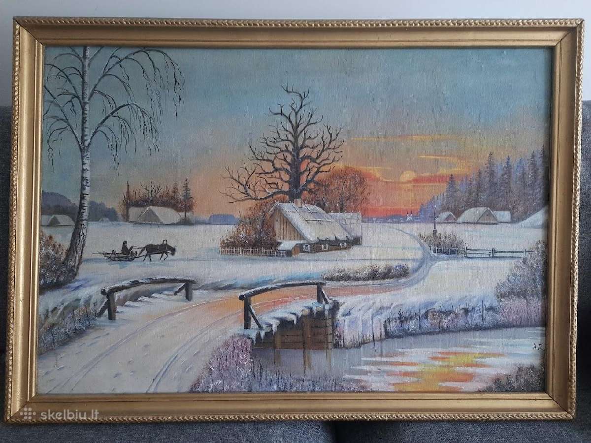,Žiema Lietuvoje'' 1956 metai.