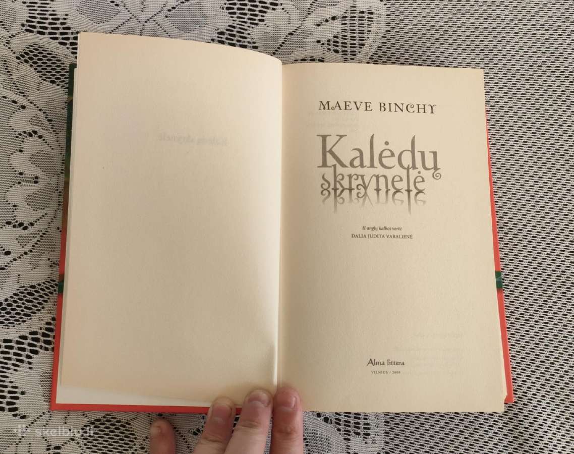 Knyga Maeve Binchy "Kalėdų skrynelė" 1996m. - nuotraukos Nr. 2