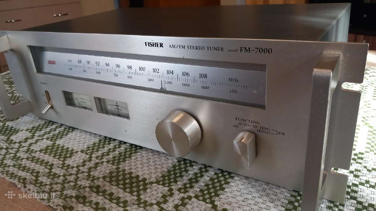 Tiuneris Fisher Fm-7000 - nuotraukos Nr. 3
