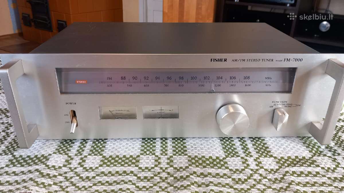 Tiuneris Fisher Fm-7000 - nuotraukos Nr. 5