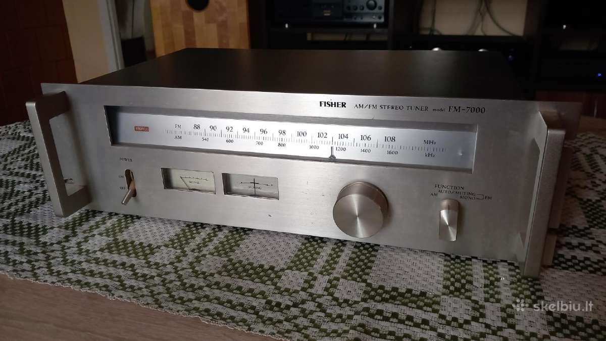 Tiuneris Fisher Fm-7000 - nuotraukos Nr. 6