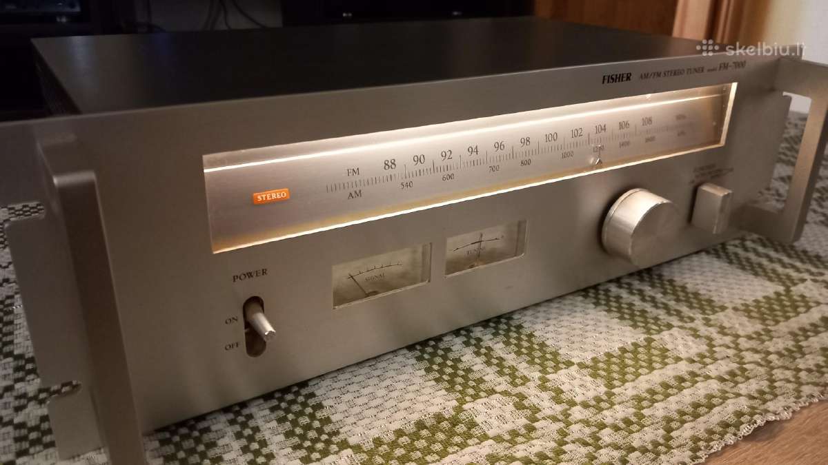 Tiuneris Fisher Fm-7000 - nuotraukos Nr. 2