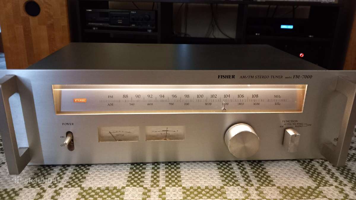 Tiuneris Fisher Fm-7000
