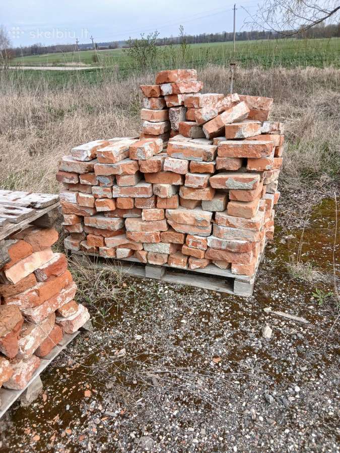 Parduodamos naudotos plytos - nuotraukos Nr. 2