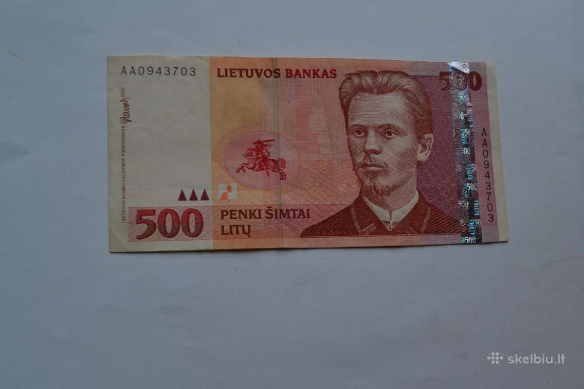 500 Litu 2000 m.
