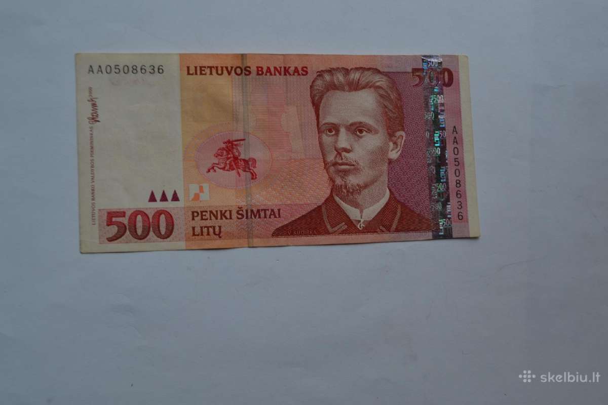500 Litu 2000 m.