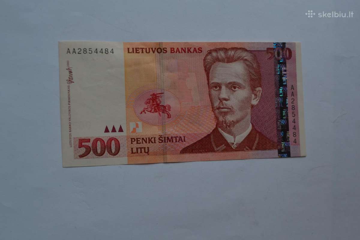 500 Litu 2000 m.