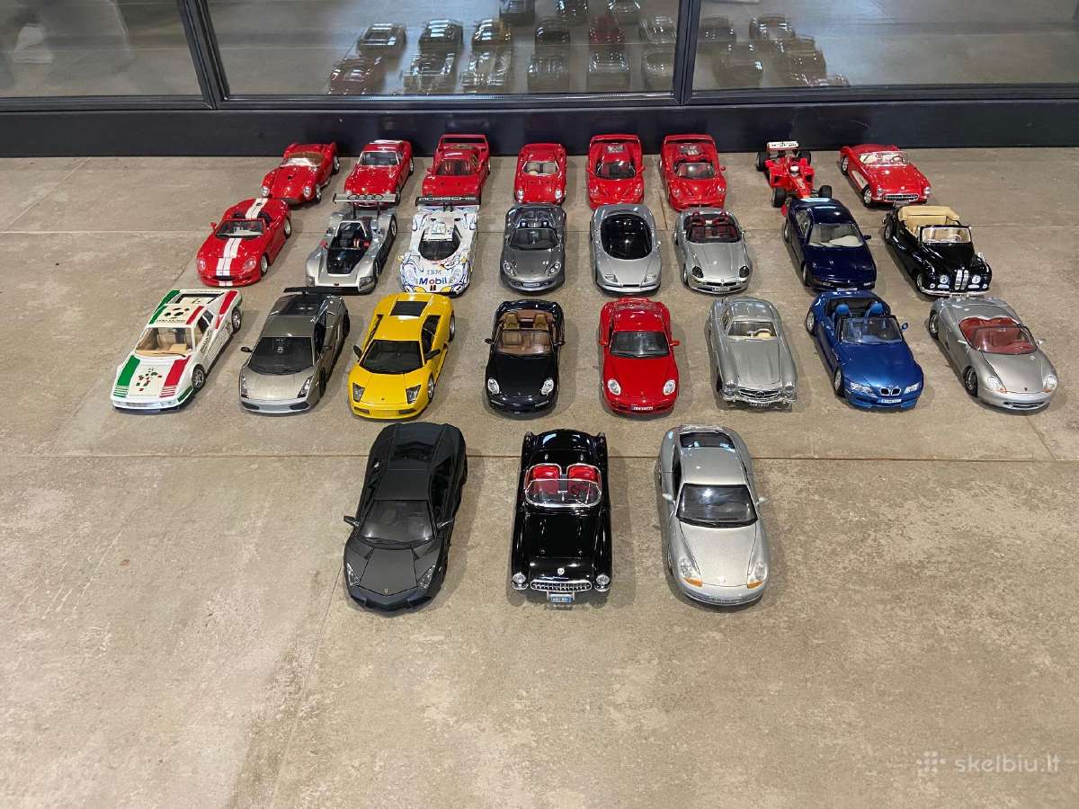 1:18 modeliukai Bmw Ferrari Lamborghini Porsche - nuotraukos Nr. 2