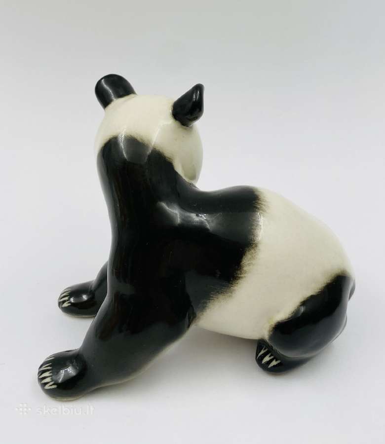 Vintažinė statulėlė Panda kolekcijai, Lfz - nuotraukos Nr. 4