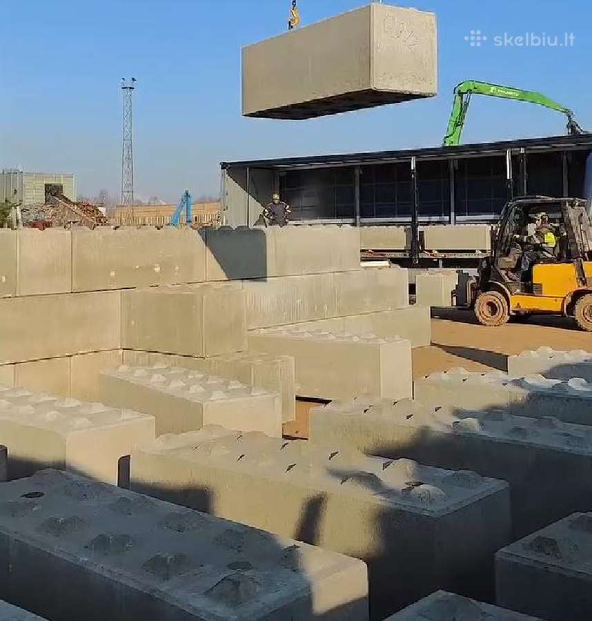 Betoniniai Lego Pro blokai,ūkis,sienos,barjerai - nuotraukos Nr. 7