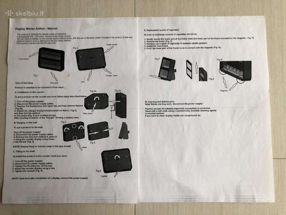 Displėjus su LED apšvietimu - nuotraukos Nr. 7