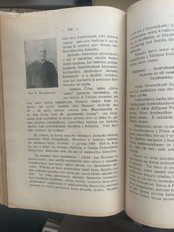 Knygnešys I kn. 1864-1904p. Ruseckas - nuotraukos Nr. 6