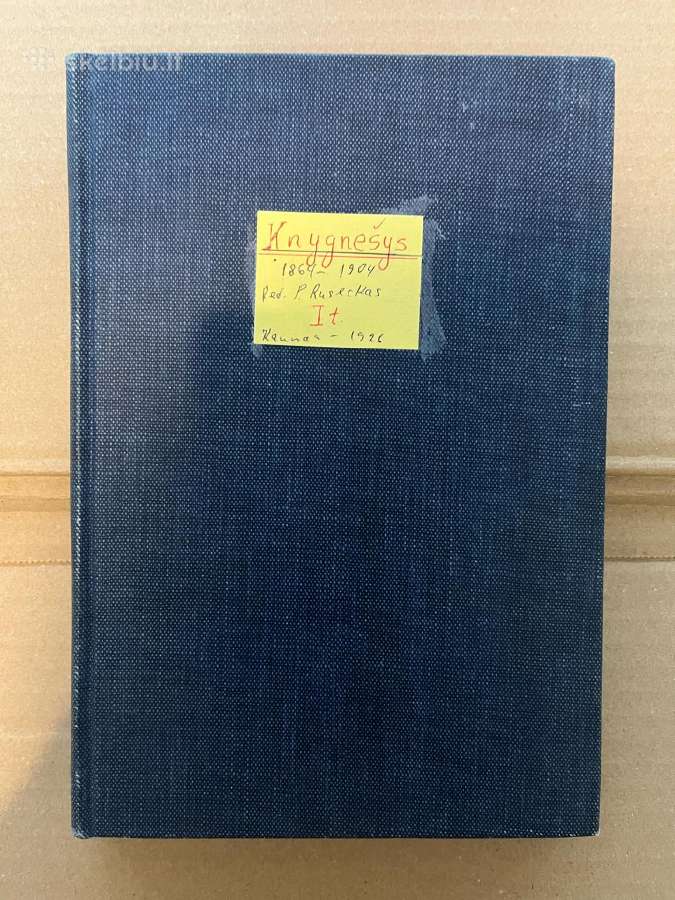 Knygnešys I kn. 1864-1904p. Ruseckas - nuotraukos Nr. 2