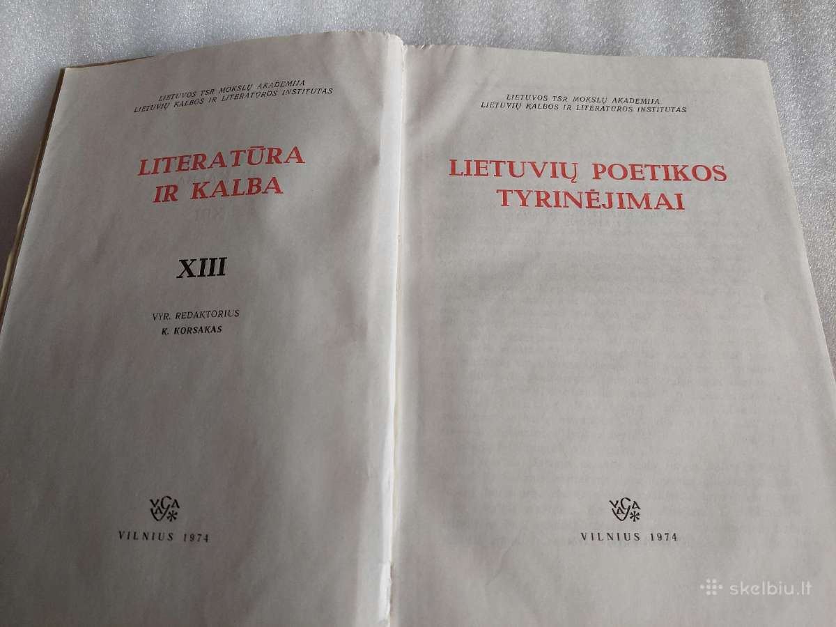 Literatūra ir kalba XIII - nuotraukos Nr. 2
