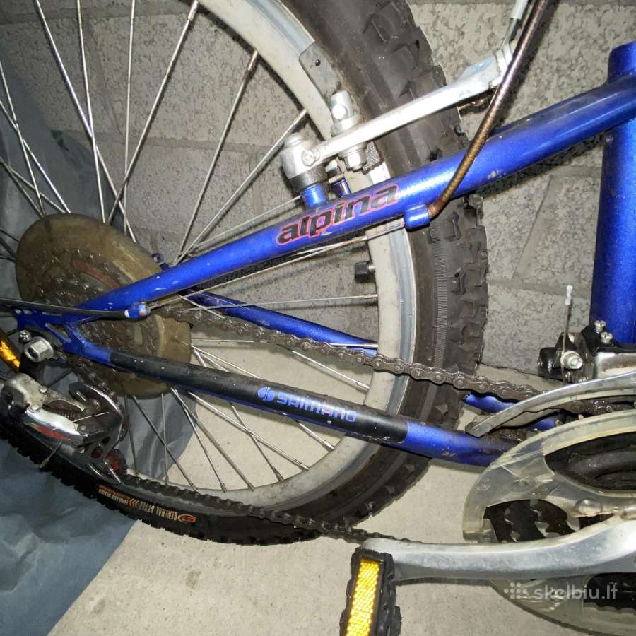 Alpina su Shimano komponentais, važiuoja puikiai. - nuotraukos Nr. 7