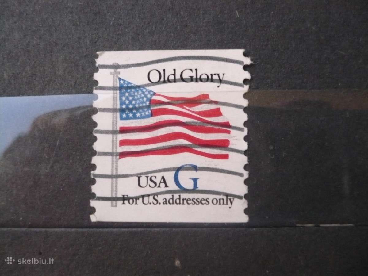 1994 m. vėliava – Old Glory – „g“ pašto ženklai