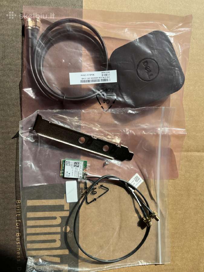 M.2 bevielio tinklo plokštė Intel WiFi 6e Ax210ngw