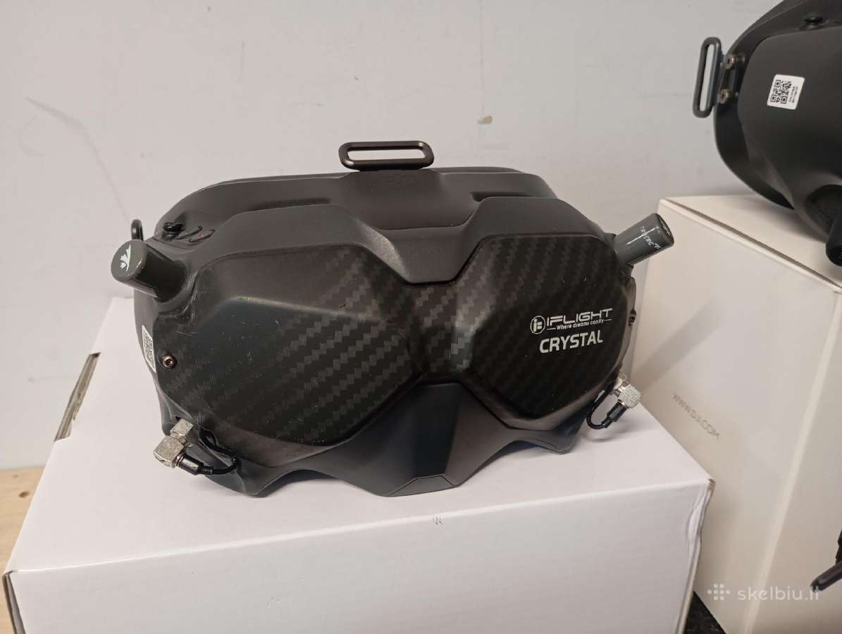 Dji Fpv Goggles akiniai, HD dronai, antenos - nuotraukos Nr. 3