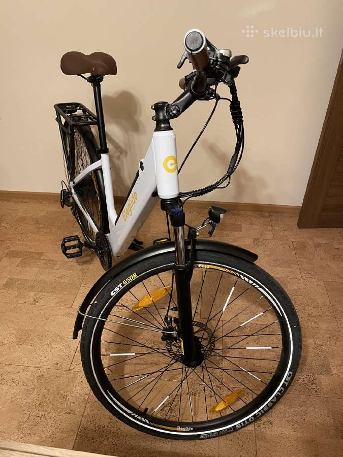 Du elektriniai Eleglide T1 Step - Thru dviračiai - nuotraukos Nr. 3