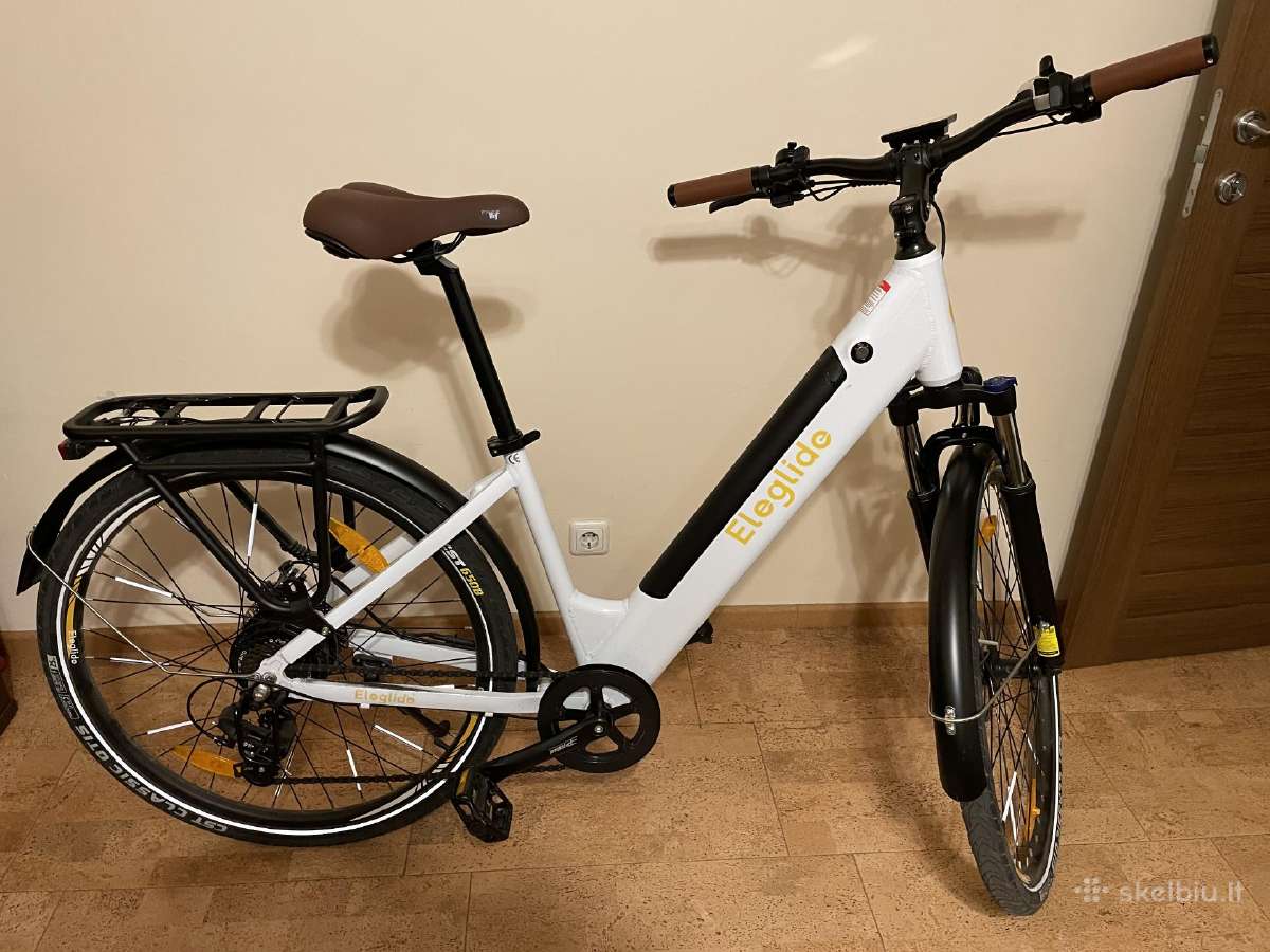 Du elektriniai Eleglide T1 Step - Thru dviračiai - nuotraukos Nr. 5