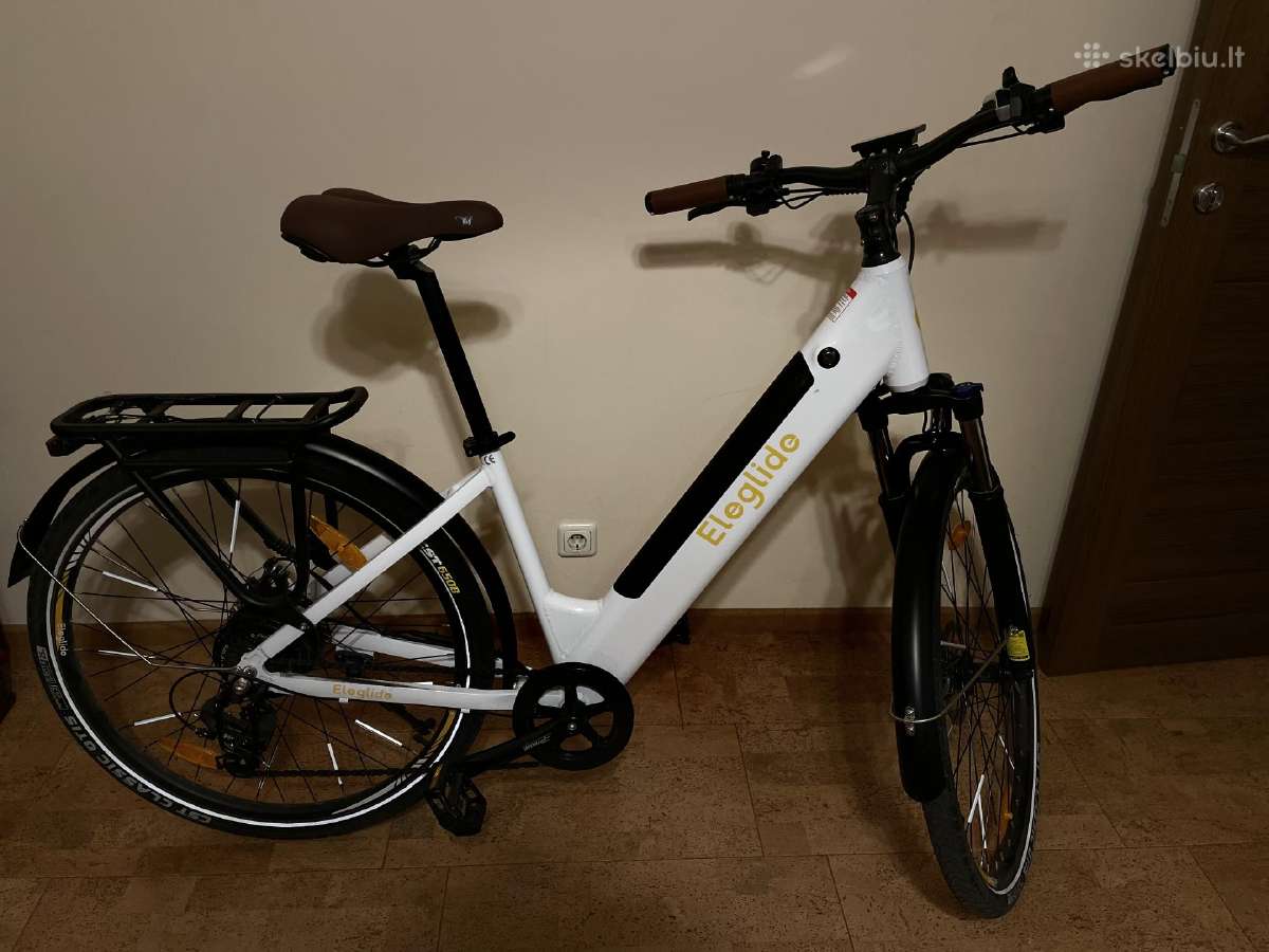 Du elektriniai Eleglide T1 Step - Thru dviračiai - nuotraukos Nr. 6