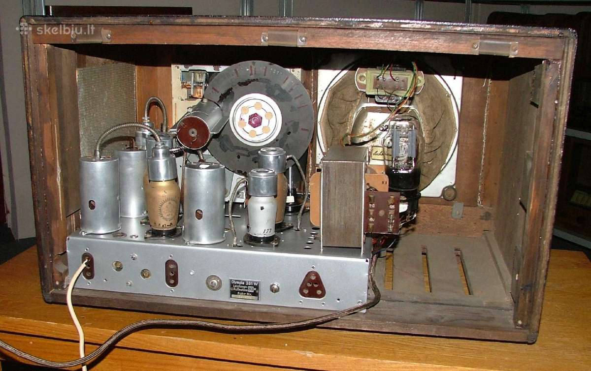 Lempinė radija Sachsenwerk Olympia (1937/38) - nuotraukos Nr. 8