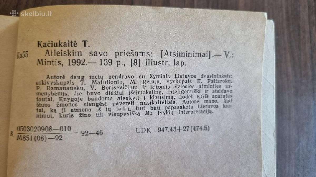 Teklė Kačiukaitė "Atleiskim savo priešams" - nuotraukos Nr. 2
