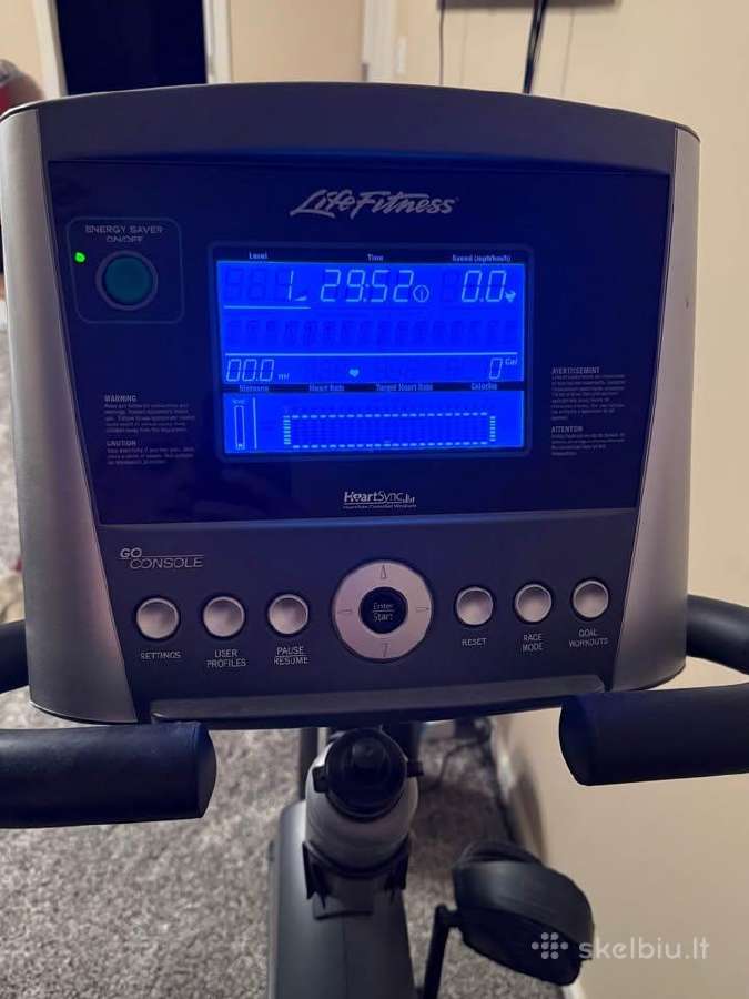 Dviratis treniruoklis Life fitness R1 Go - nuotraukos Nr. 2