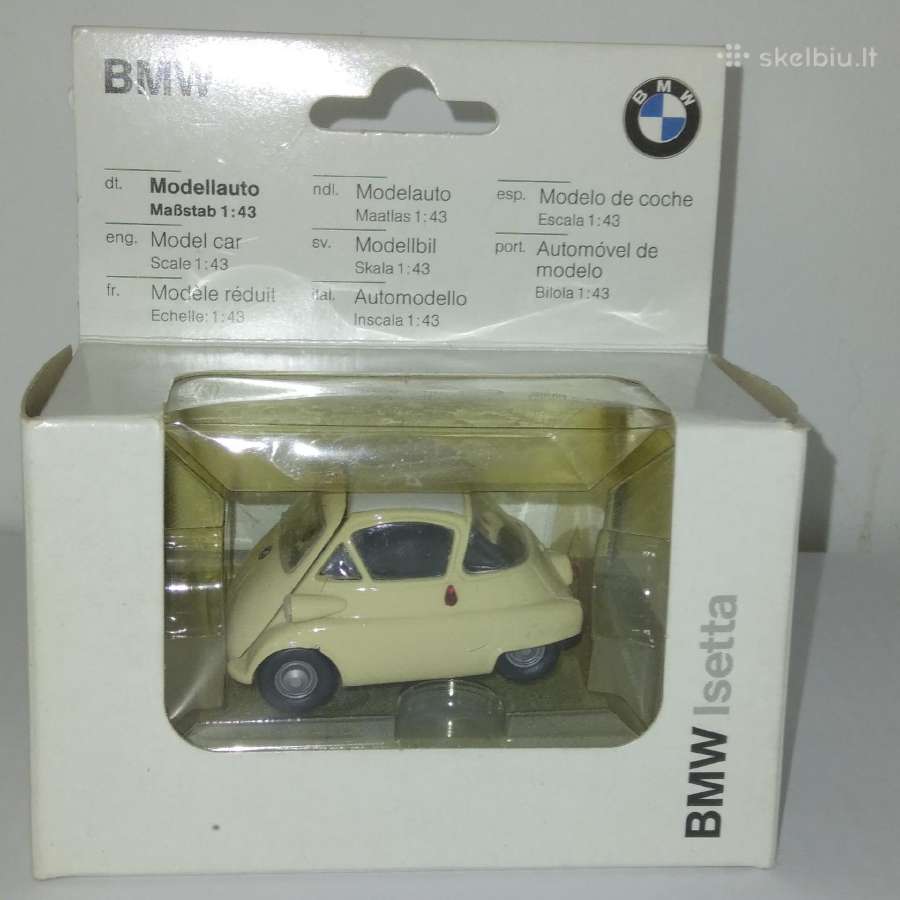 Autentiškas kolekcinis Bmw modeliukas.