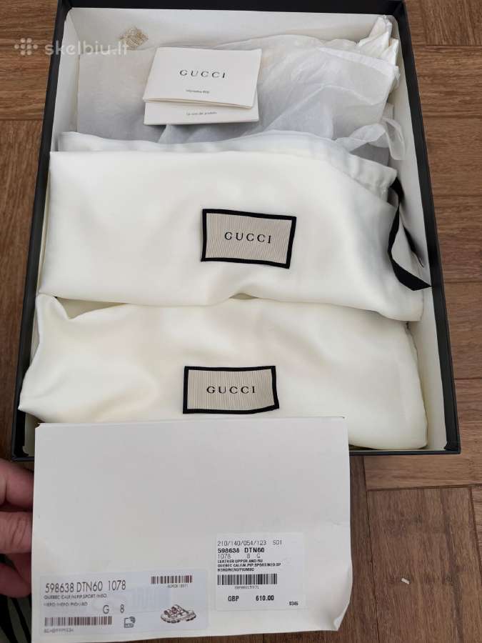 Gucci Ridge Buckled Leather Slides - Slepetes - nuotraukos Nr. 2