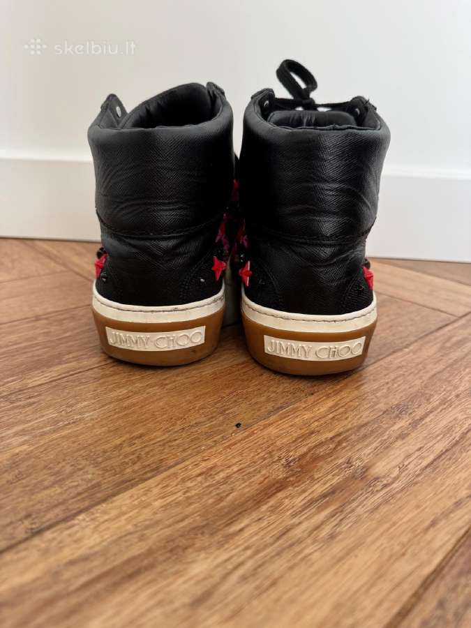 Jimmy Choo Black Star Studded Olympic Mix Argyle - nuotraukos Nr. 4