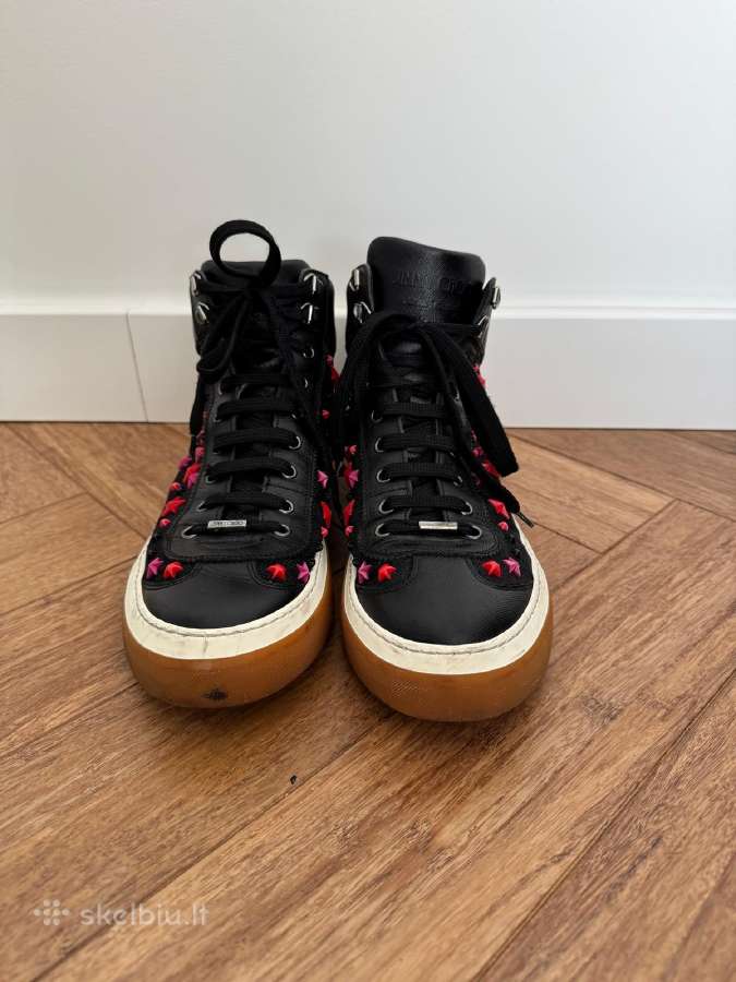 Jimmy Choo Black Star Studded Olympic Mix Argyle - nuotraukos Nr. 5