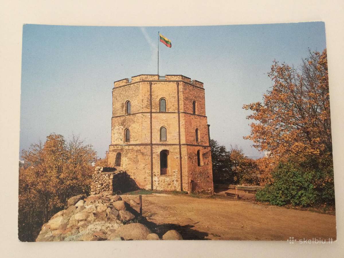 Atvirutės 1990m. Vilnius/kaunas/trakai( 9 vnt.) - nuotraukos Nr. 2