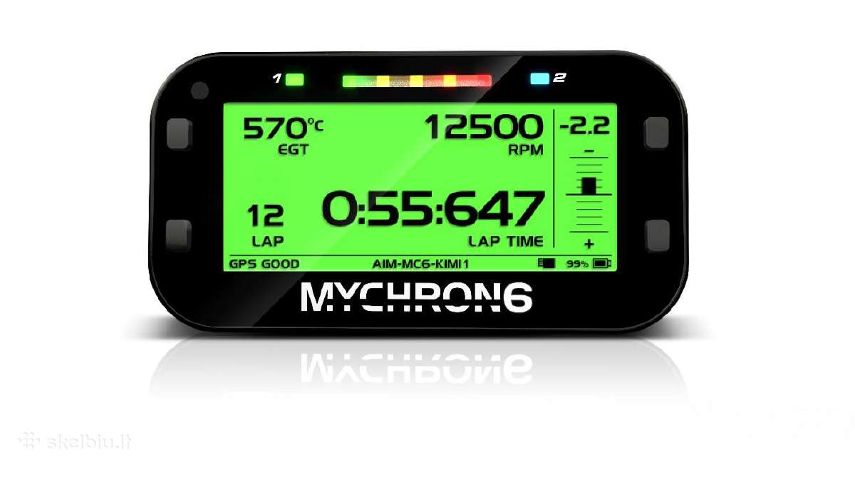 Aim Mychron 6 laptimer kartingo displėjus